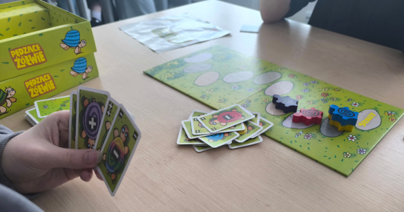 Pędzące żółwie na warsztatach w Słupcy